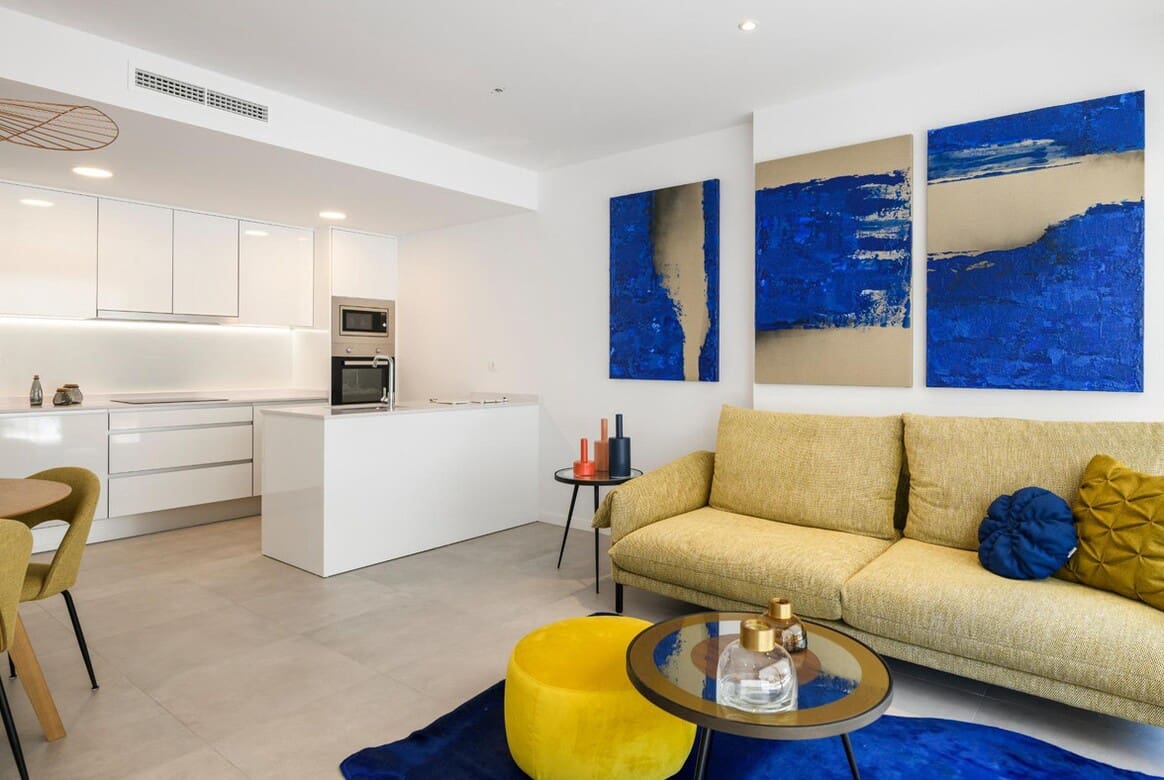 Apartamento de 2 habitaciones en Campoamor en venta con piscina - 284.000 € (Ref: 10172609)