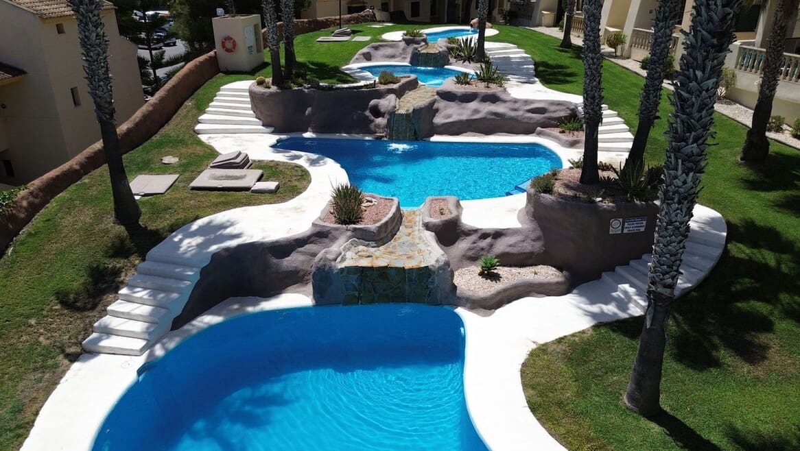 Apartamento de 2 habitaciones en Las Ramblas Golf en venta con piscina - 214.900 € (Ref: 10172641)