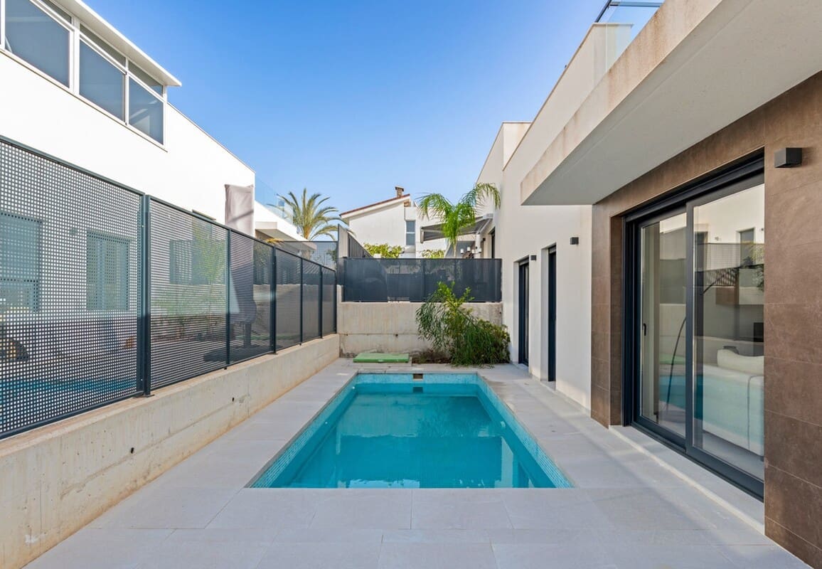 3 Zimmer Doppelhaus zu verkaufen in San Fulgencio mit Pool - 430.000 € (Ref: 10172657)