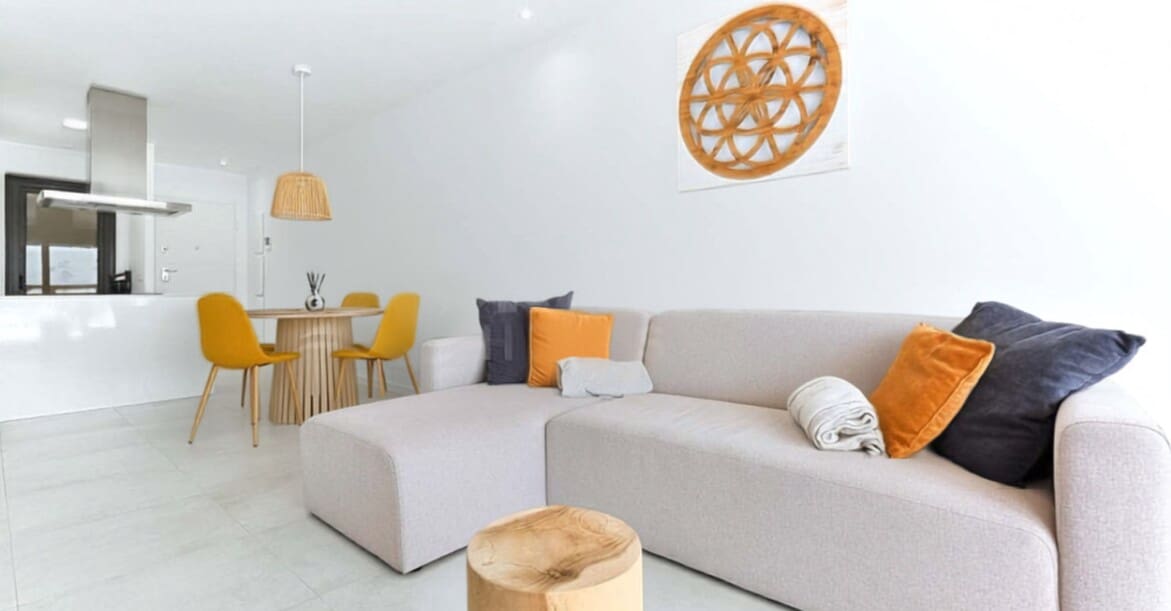 2 makuuhuone Huoneisto myytävänä paikassa El Mojon mukana uima-altaan 
autotalli - 319 500 € (Ref: 10172660)