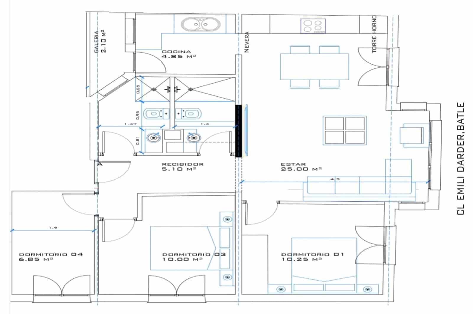 3 soverom Leilighet til salgs i Palma de Mallorca - € 472 500 (Ref: 10173434)