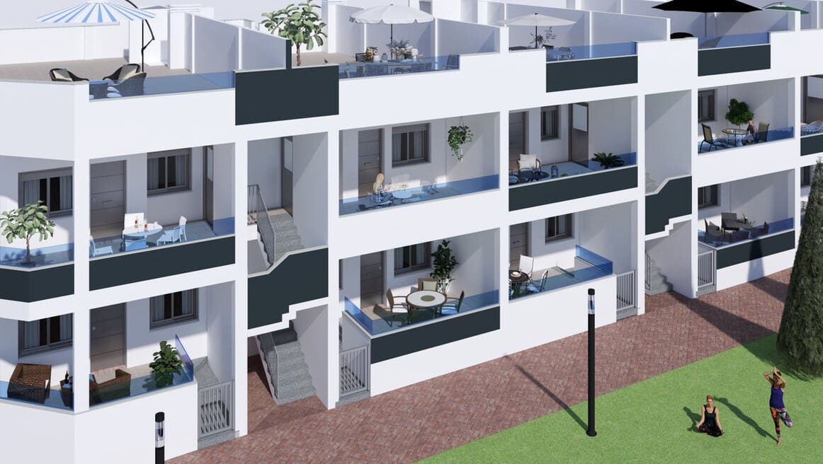 2 soveværelse Lejlighed til salg i Orihuela med swimmingpool garage - € 325.000 (Ref: 10173443)