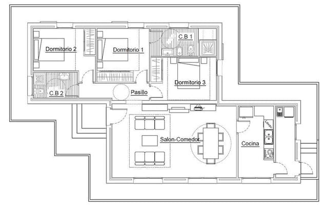 3 soverom Villa til salgs i Hondón de las Nieves - € 339 540 (Ref: 10173456)