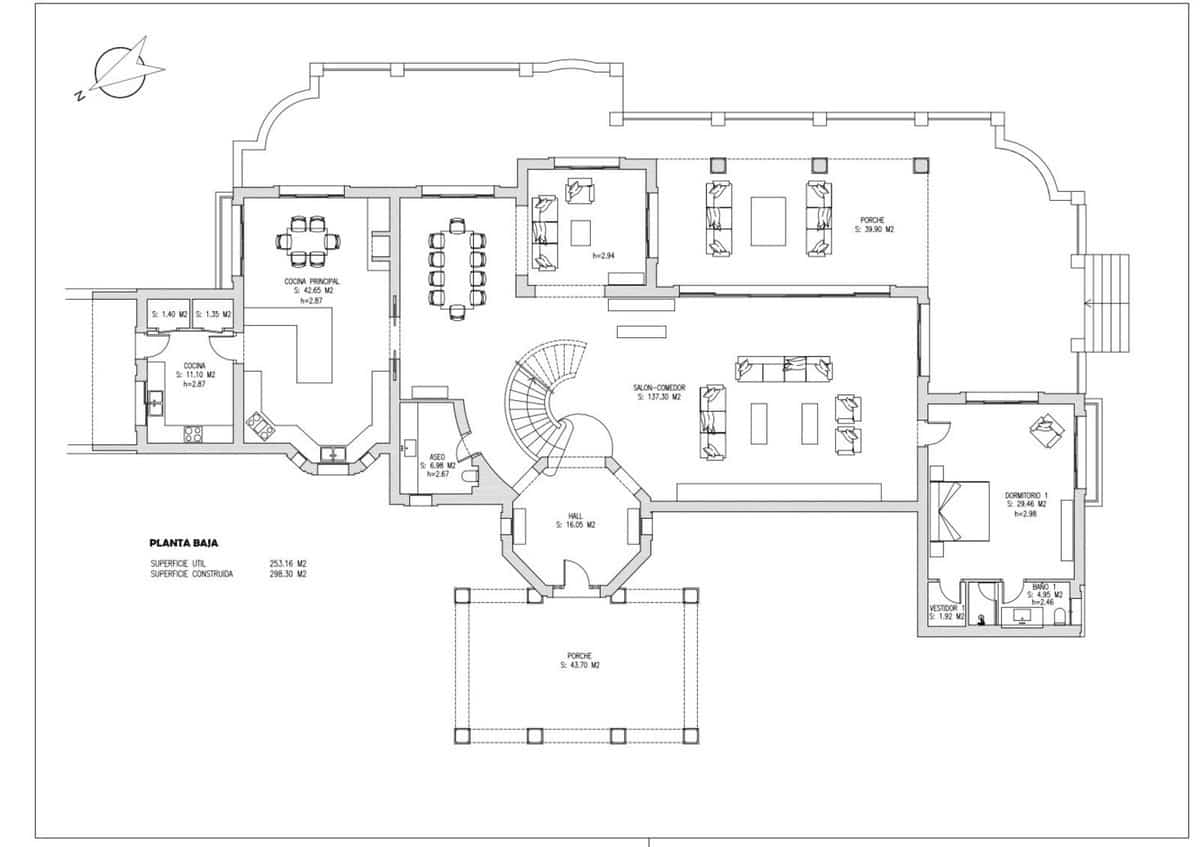 16 soverom Villa til salgs i Benahavis med svømmebasseng garasje - € 13 950 000 (Ref: 10179286)