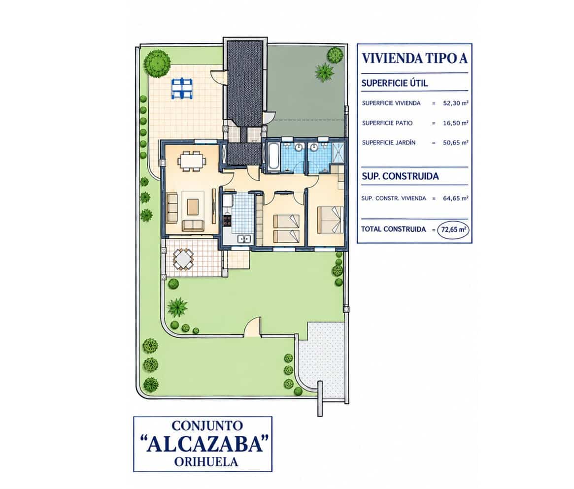 Apartamento de 2 habitaciones en Orihuela Costa en venta con piscina garaje - 230.000 € (Ref: 10180389)