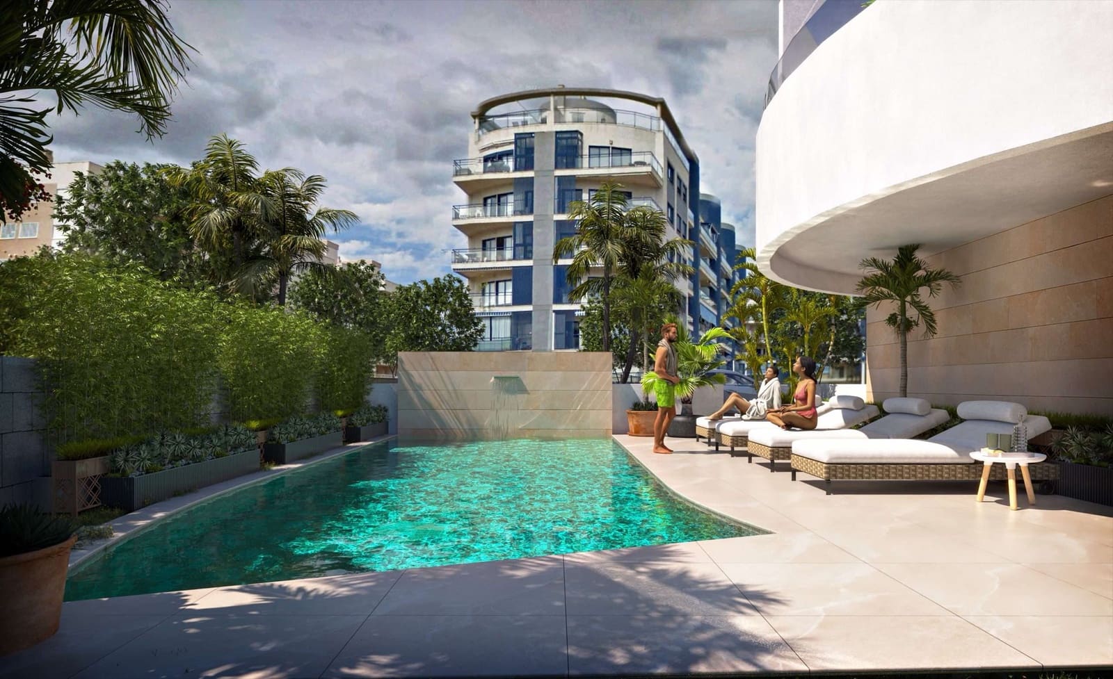 1 Zimmer Apartment zu verkaufen in La Villajoyosa / Vila Joiosa mit Pool Garage - 235.000 € (Ref: 10181893)