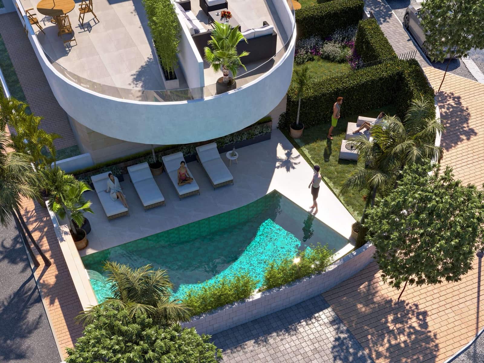 1 Zimmer Apartment zu verkaufen in La Villajoyosa / Vila Joiosa mit Pool Garage - 235.000 € (Ref: 10181893)
