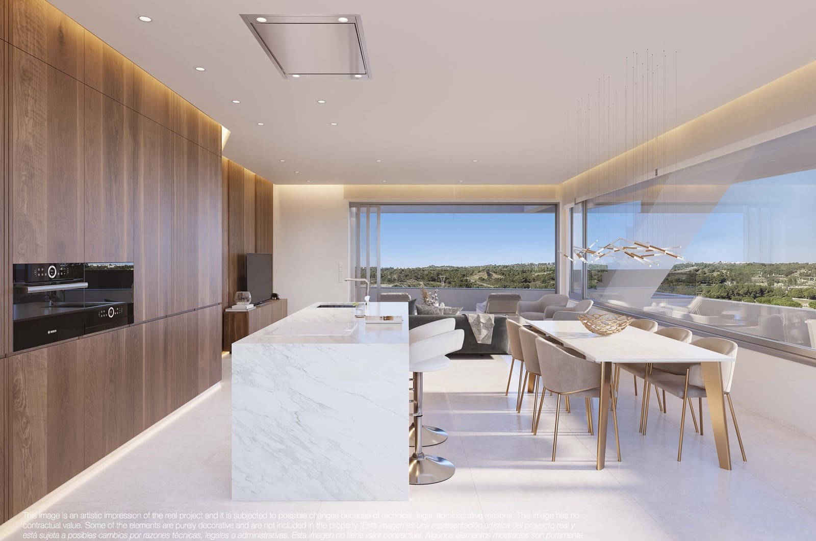 3 bedroom Penthouse for sale in Las Colinas Golf with pool garage - € 1,090,000 (Ref: 10183419)