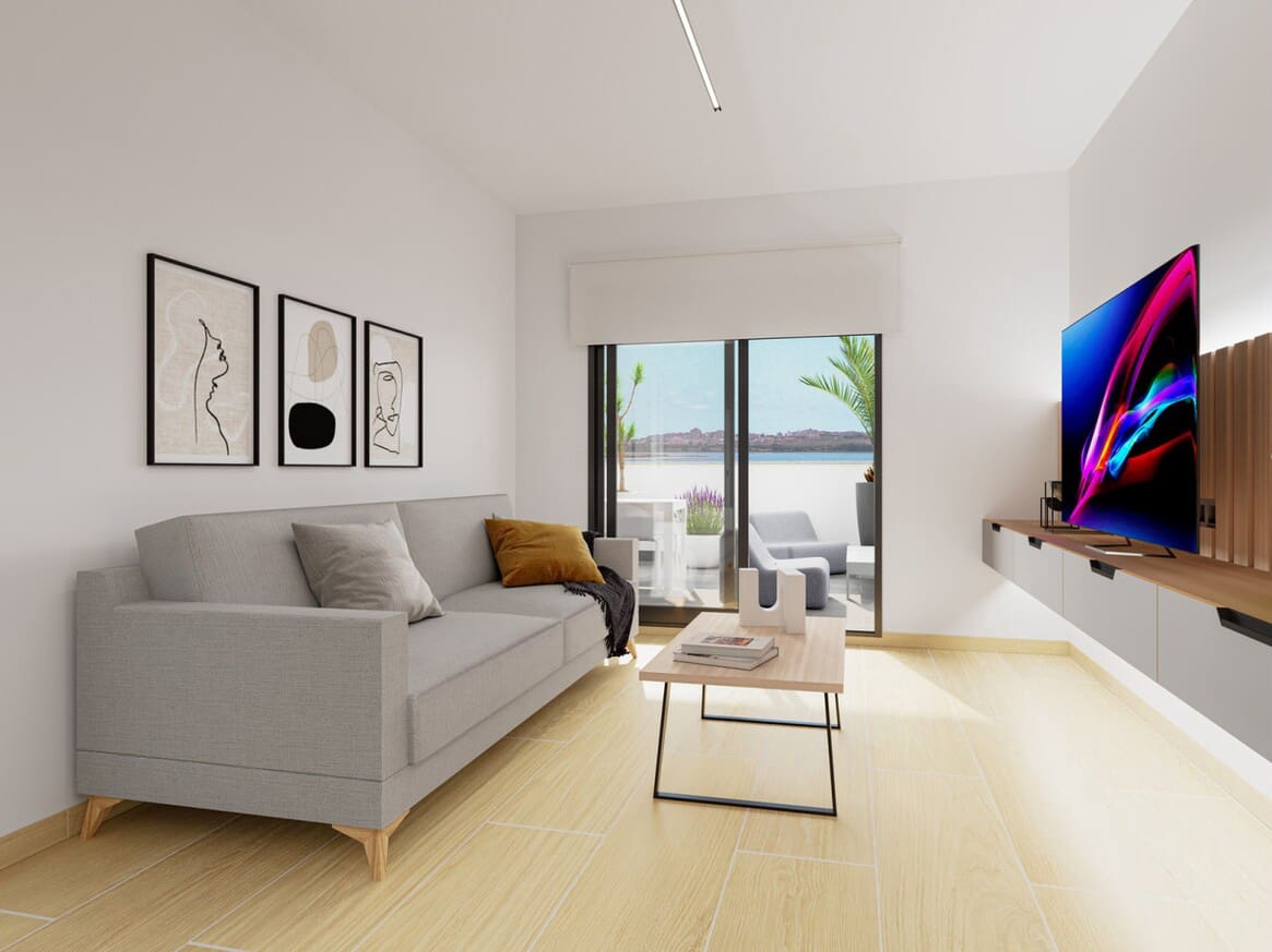 2 Zimmer Apartment zu verkaufen in Guardamar del Segura mit Pool Garage - 255.000 € (Ref: 10184396)