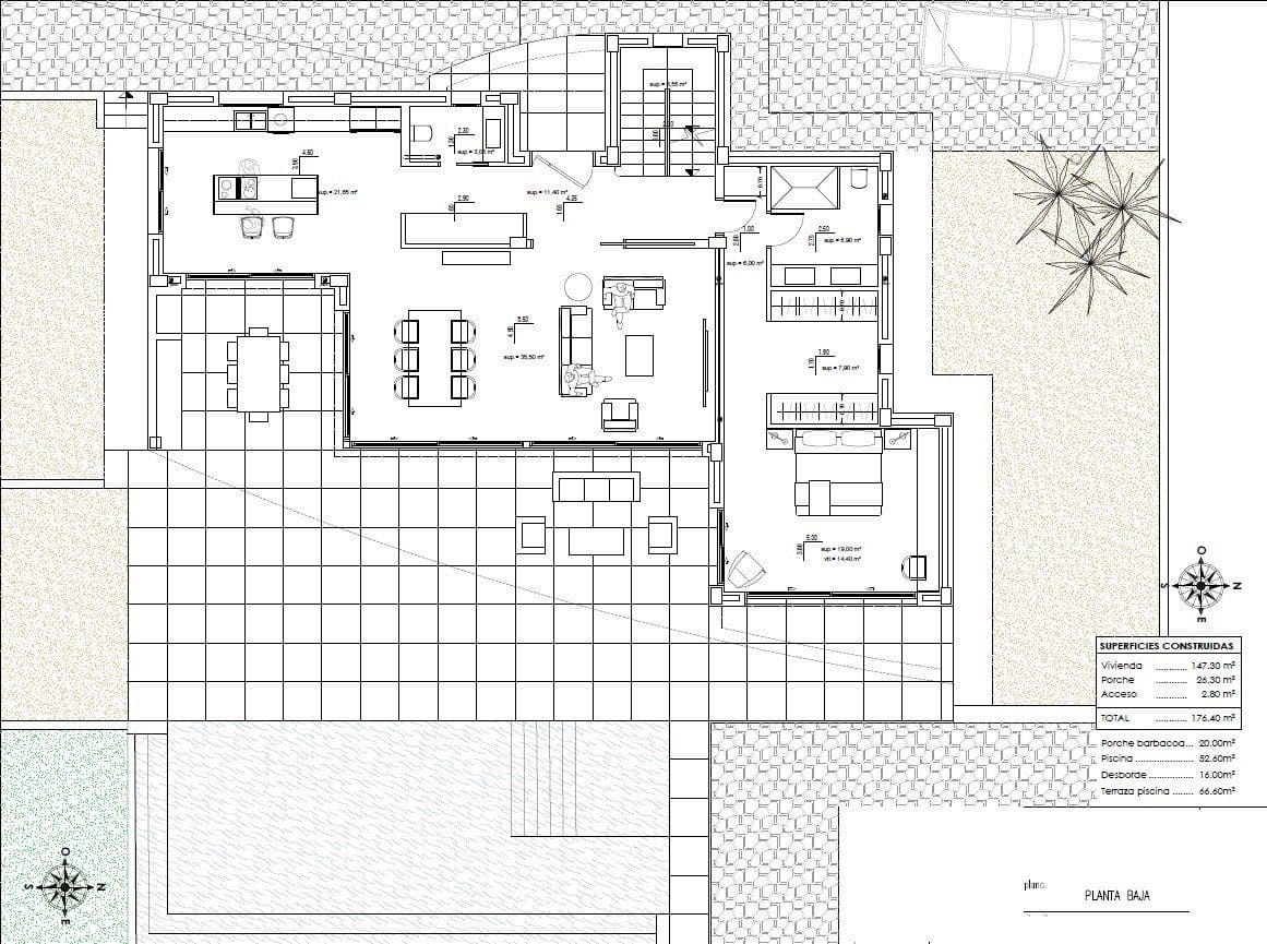 5 sovrum Villa till salu i Moraira med pool - 1 995 000 € (Ref: 9513726)