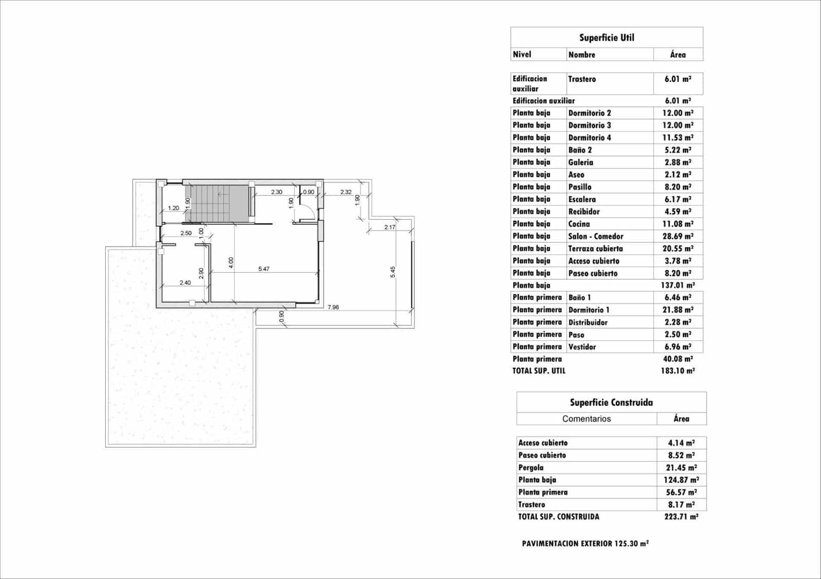 4 sovrum Villa till salu i Aspe med pool - 558 000 € (Ref: 9513853)