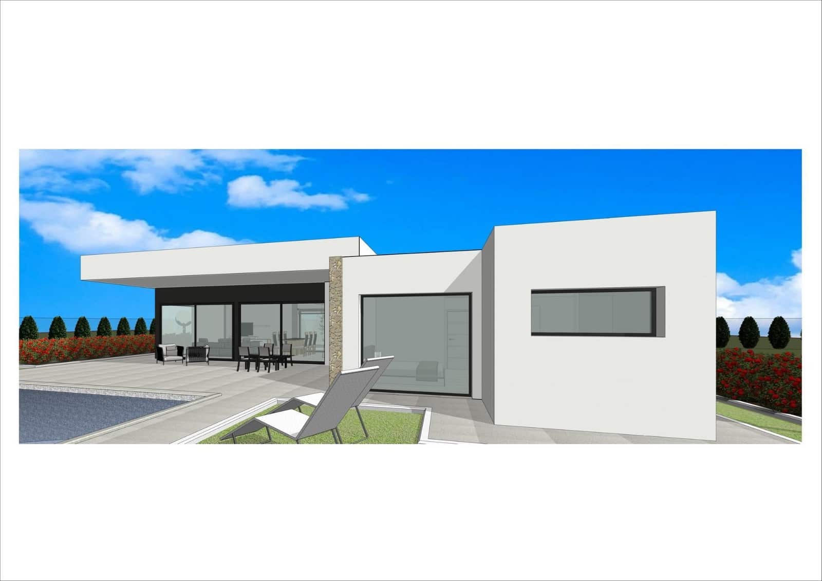 Chalet de 3 habitaciones en Aspe en venta con piscina - 452.000 € (Ref: 9513859)