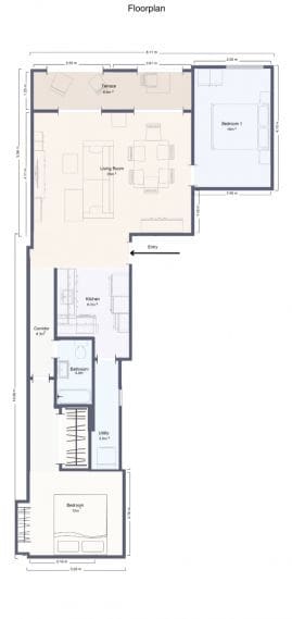 2 makuuhuone Huoneisto myytävänä paikassa Torrevieja - 265 000 € (Ref: 9513925)