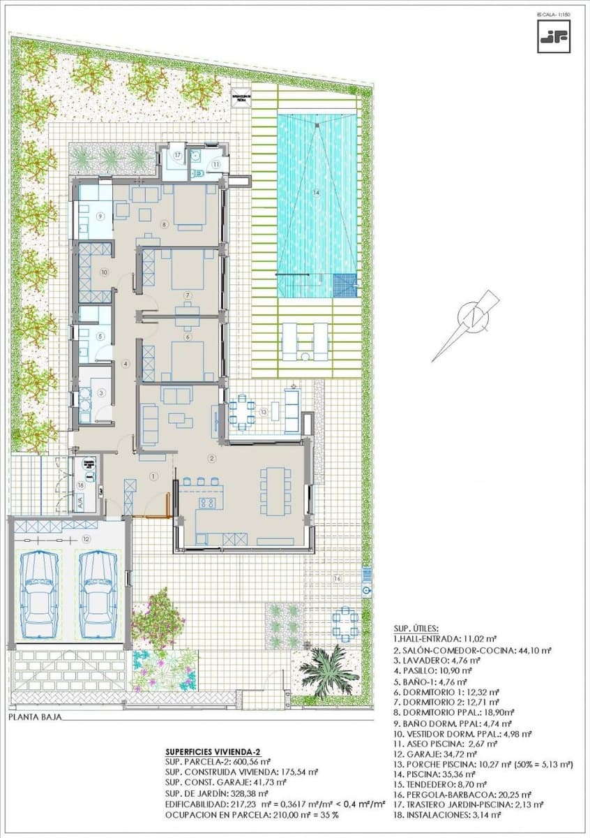 3 makuuhuone Huvila myytävänä paikassa San Javier mukana uima-altaan - 1 250 000 € (Ref: 9513951)