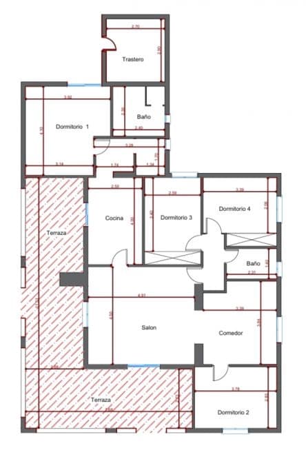 4 bedroom Villa for sale in La Siesta - € 425,000 (Ref: 9514098)