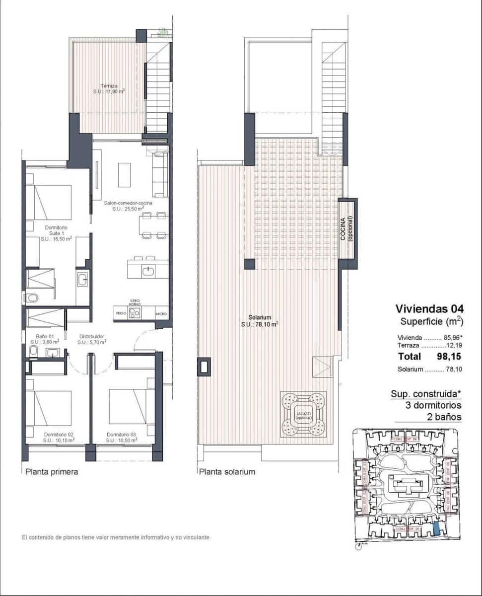 3 makuuhuone Bungalow myytävänä paikassa Rojales mukana uima-altaan - 361 000 € (Ref: 9514194)