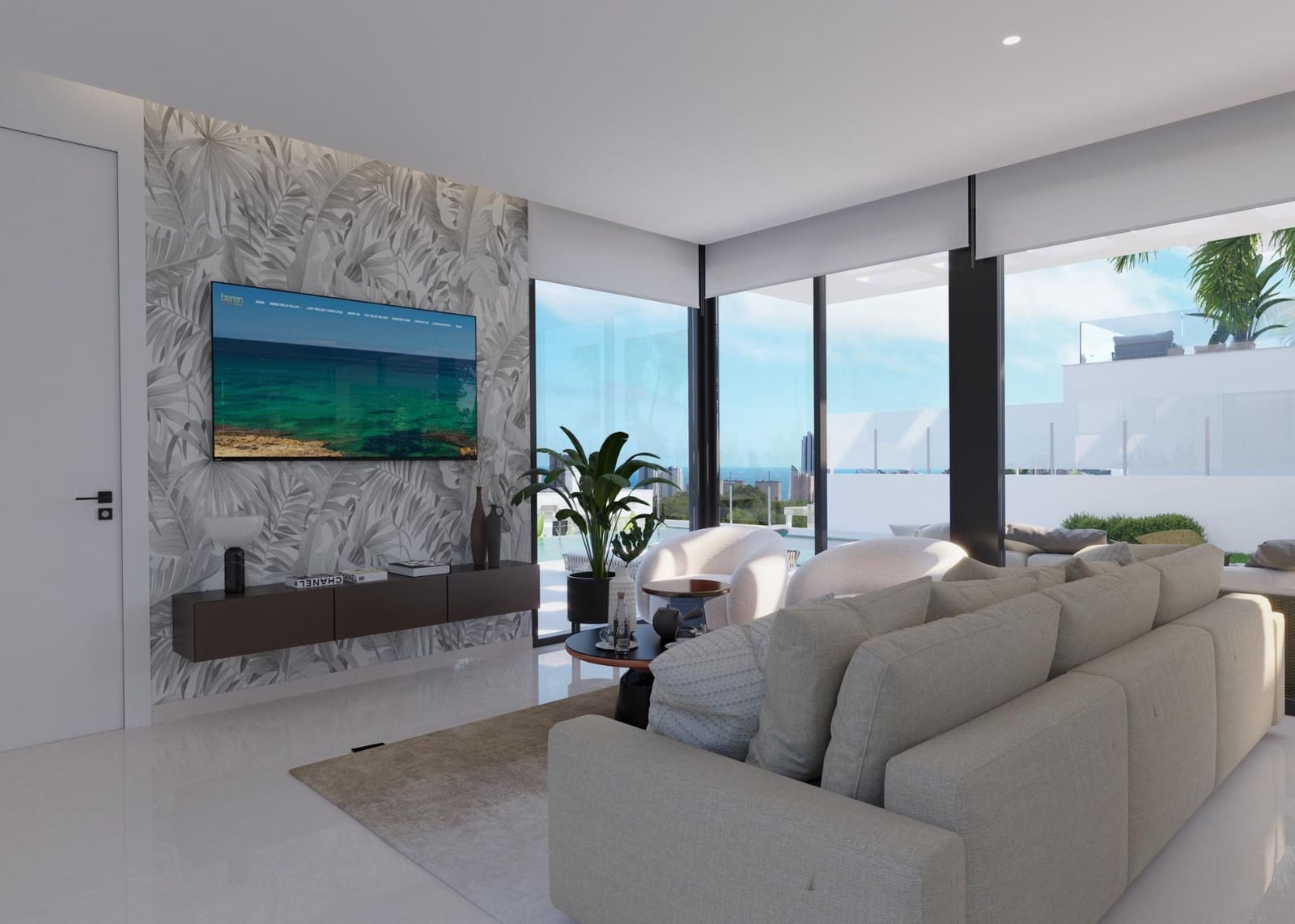 3 quarto Moradia para venda em Finestrat com piscina - 1 150 000 € (Ref: 9514211)