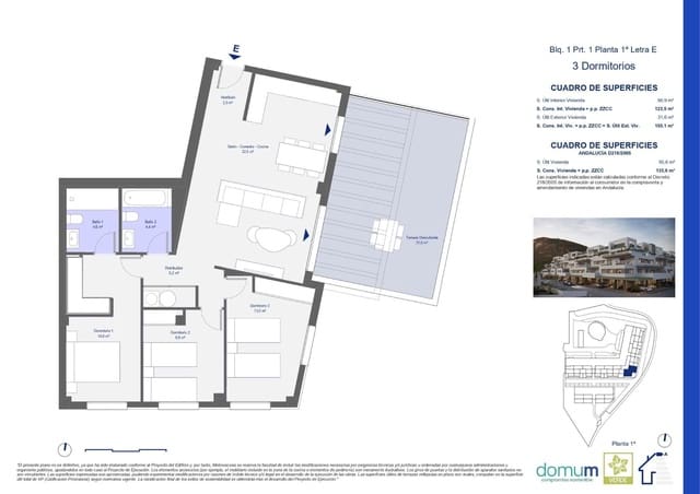 3 sovrum Lägenhet till salu i Pulpí med pool - 263 000 € (Ref: 9514484)