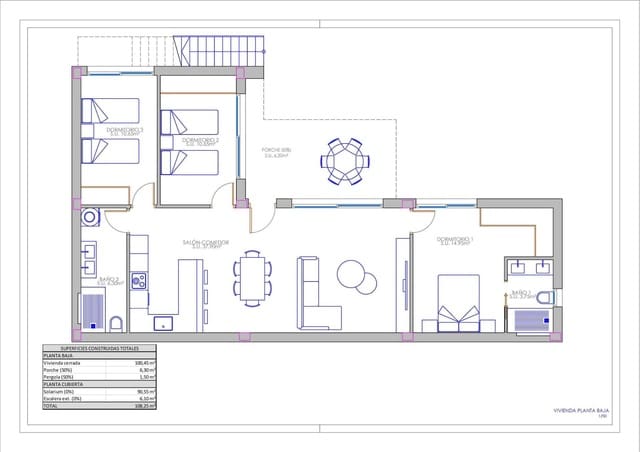3 sypialnia Willa na sprzedaż w Los Montesinos - 409 900 € (Ref: 9514770)