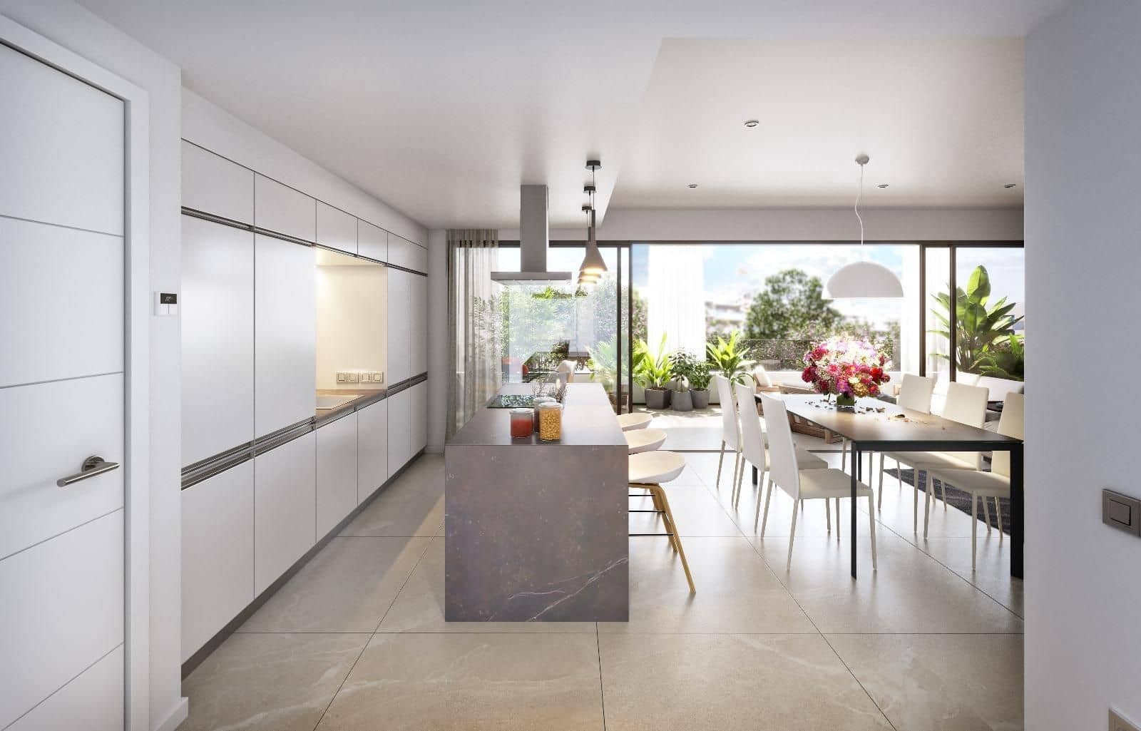 2 makuuhuone Huoneisto myytävänä paikassa San Juan de Alicante / Sant Joan d'Alacant mukana uima-altaan - 443 825 € (Ref: 9514795)