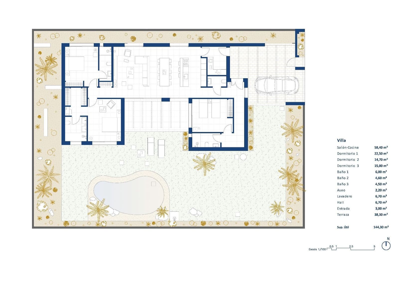 3 sypialnia Willa na sprzedaż w Banos y Mendigo z basenem - 615 000 € (Ref: 9514805)