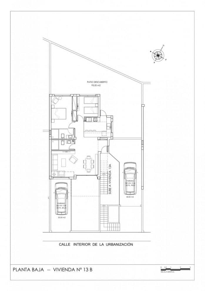 2 slaapkamer Bungalow te koop in San Miguel de Salinas met zwembad - € 375.000 (Ref: 9514807)