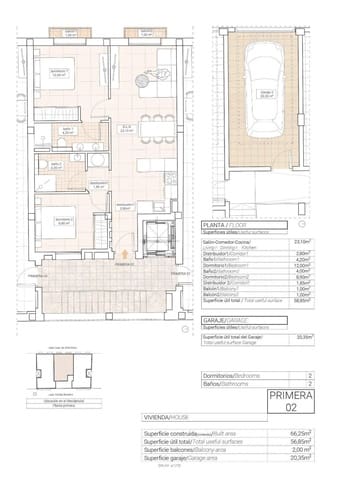 2 soverom Leilighet til salgs i Hondón de las Nieves - € 198 000 (Ref: 9514936)