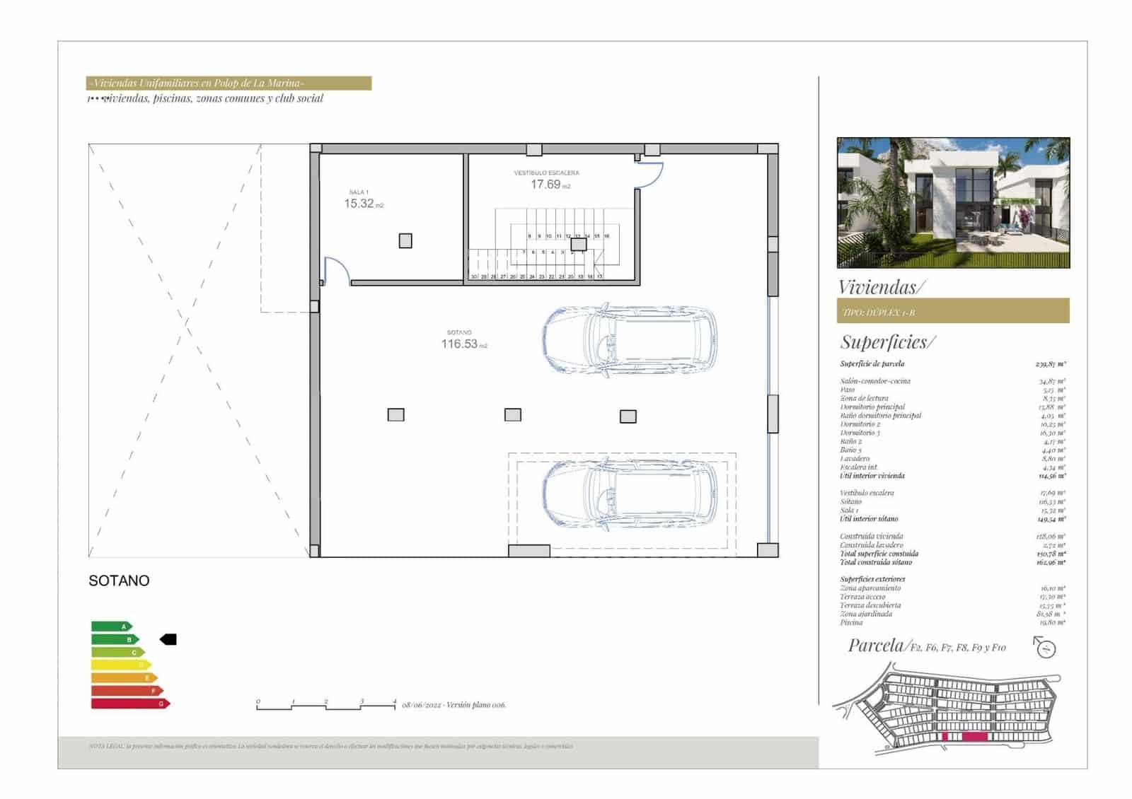 3 Zimmer Villa zu verkaufen in Polop mit Pool - 625.000 € (Ref: 9514949)