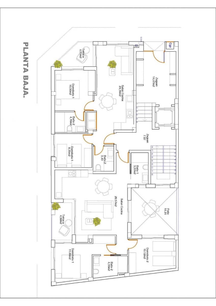 2 bedroom Apartment for sale in Guardamar del Segura - € 259,500 (Ref: 9514960)