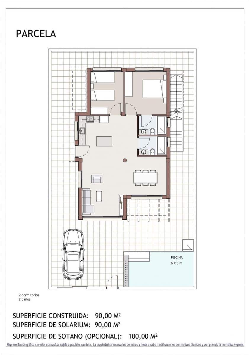 2 bedroom Villa for sale in Vera with pool - € 539,000 (Ref: 9515065)