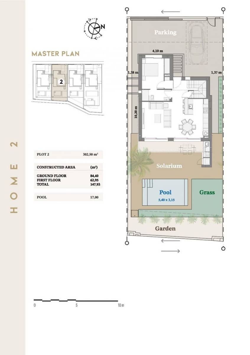 3 slaapkamer Villa te koop in Santiago de la Ribera met zwembad - € 585.000 (Ref: 9515116)