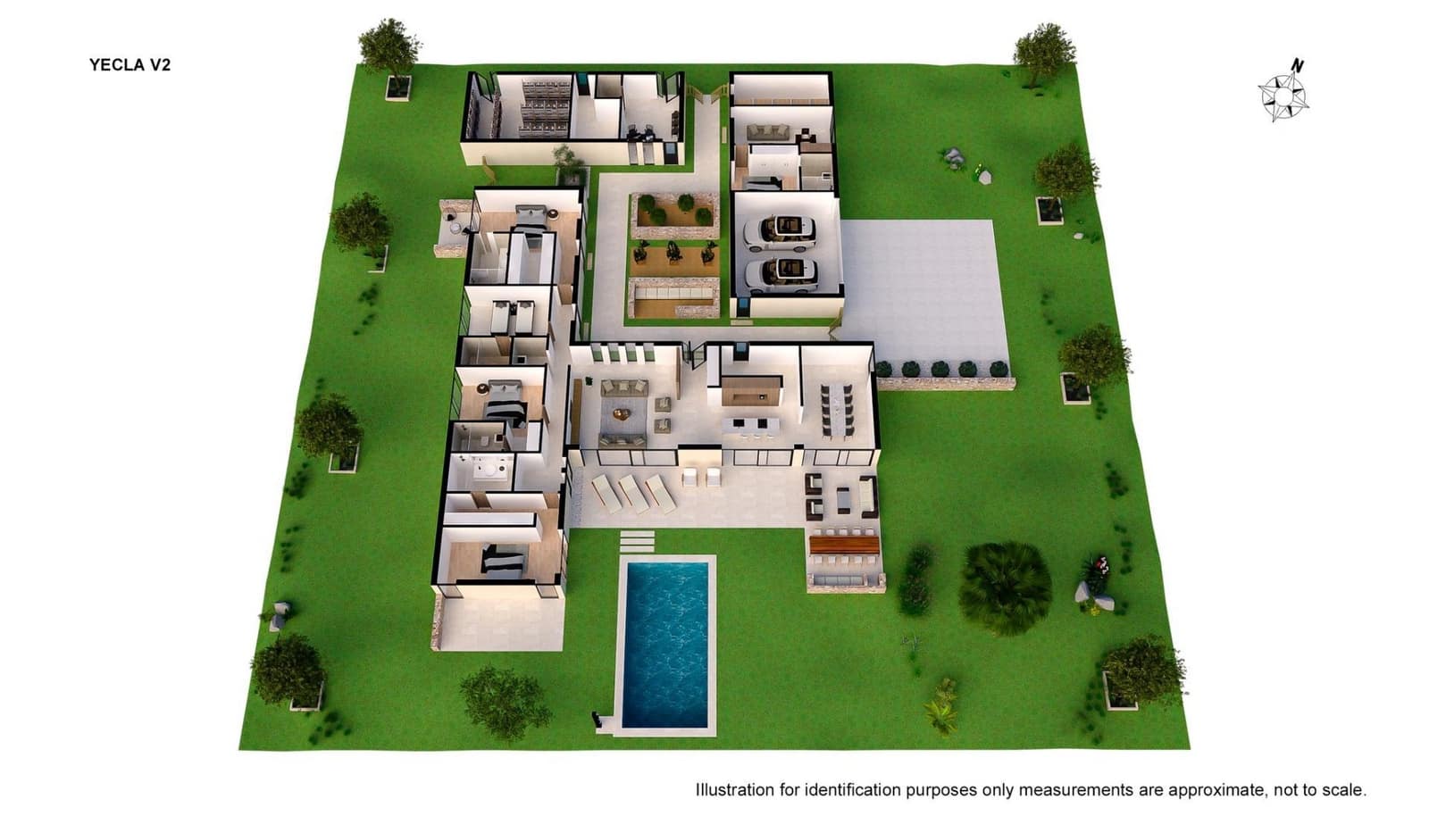 6 soverom Villa til salgs i Yecla med svømmebasseng - € 800 000 (Ref: 9515178)