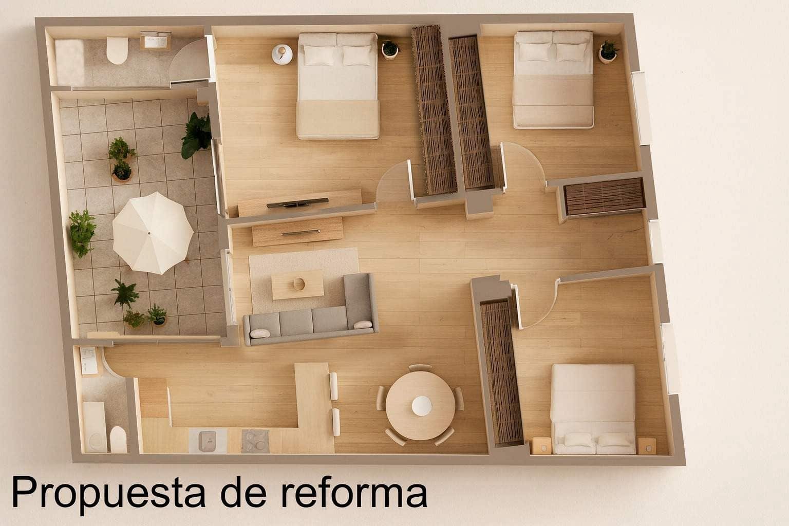 Casa de 3 habitaciones en Alicante / Alacant ciudad en venta - 189.000 € (Ref: 9515648)