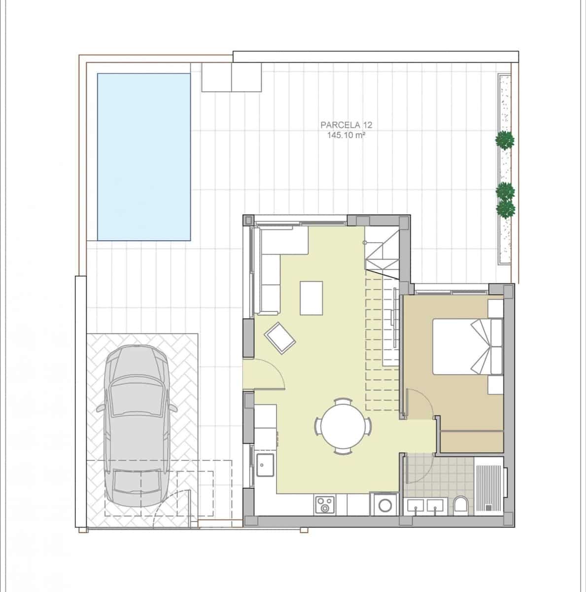 3 sypialnia Willa na sprzedaż w Orihuela z basenem - 374 900 € (Ref: 9515655)