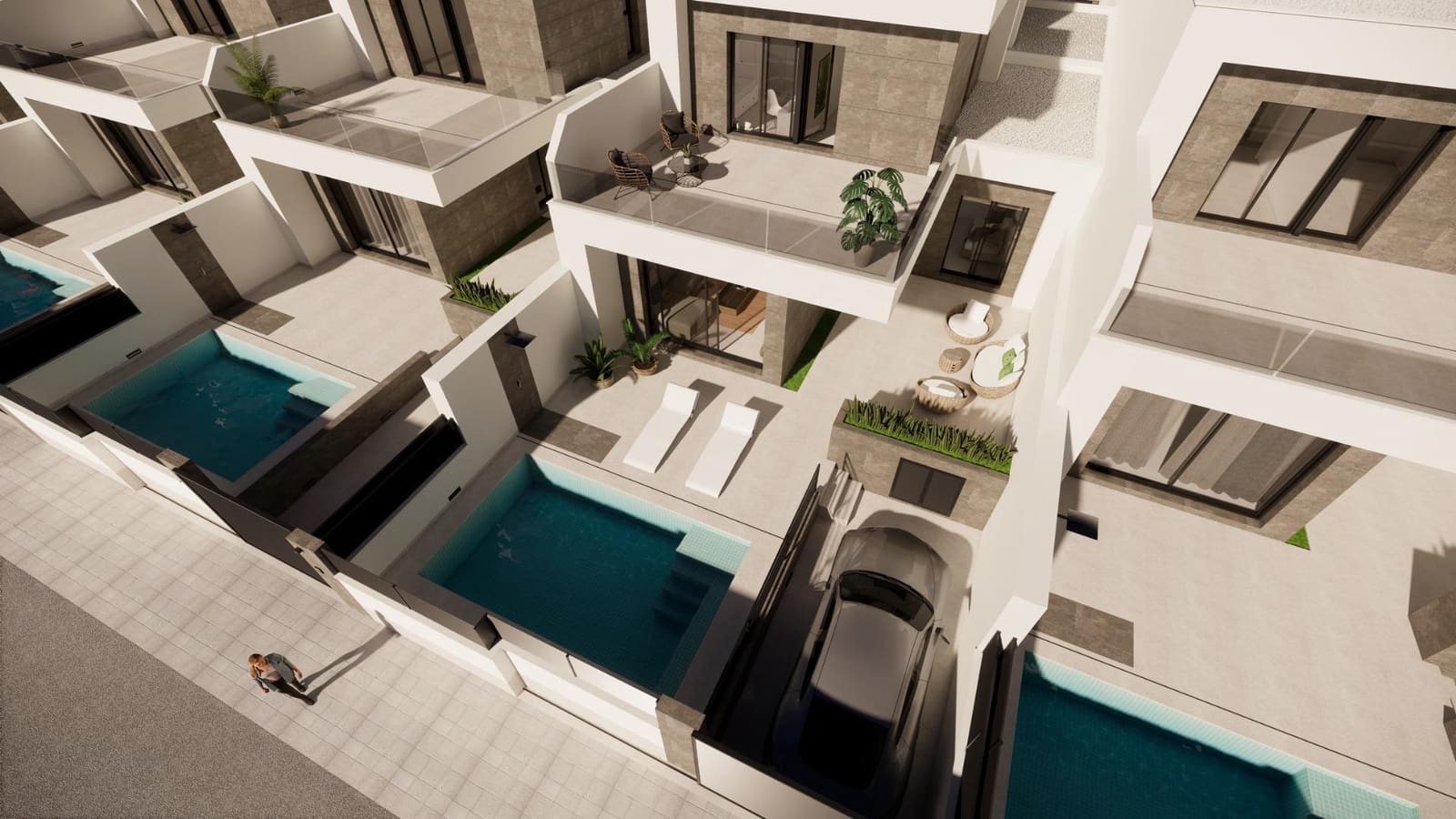 3 sypialnia Dom blizniak na sprzedaż w Dolores z basenem - 389 000 € (Ref: 9515701)