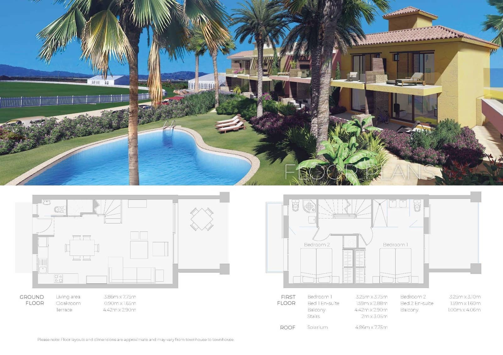 2 sypialnia Dom na sprzedaż w Cuevas del Almanzora z basenem - 290 000 € (Ref: 9515740)