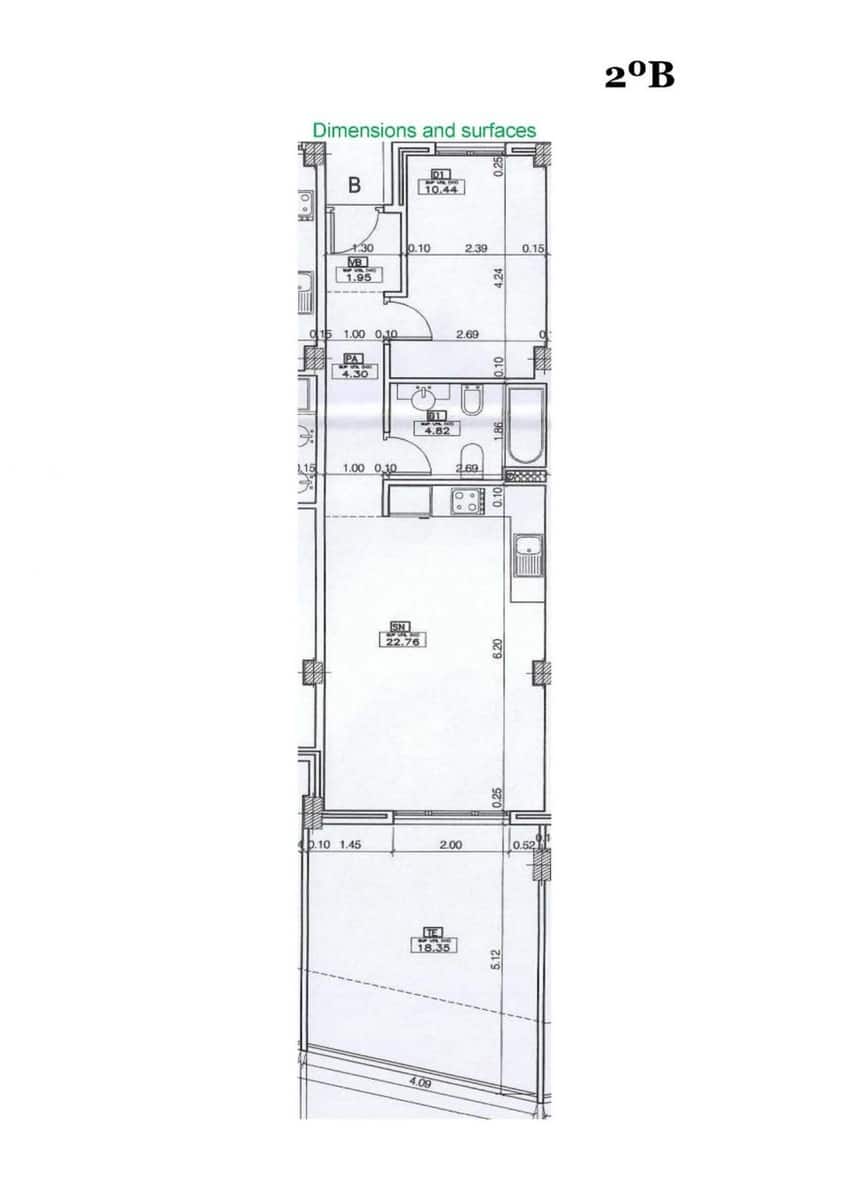 1 Zimmer Apartment zu verkaufen in Relleu mit Pool - 130.000 € (Ref: 9533994)