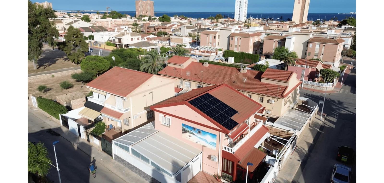 3 slaapkamer Rijtjeshuis te koop in Santiago de la Ribera met garage - € 361.000 (Ref: 9541680)