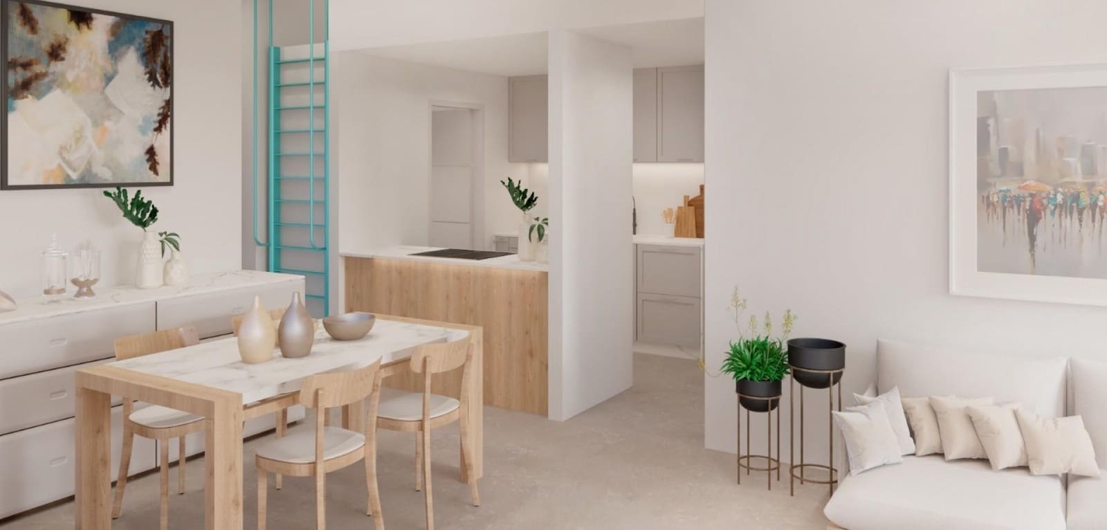 Apartment zu verkaufen in Pilar de la Horadada - 99.900 € (Ref: 9541707)