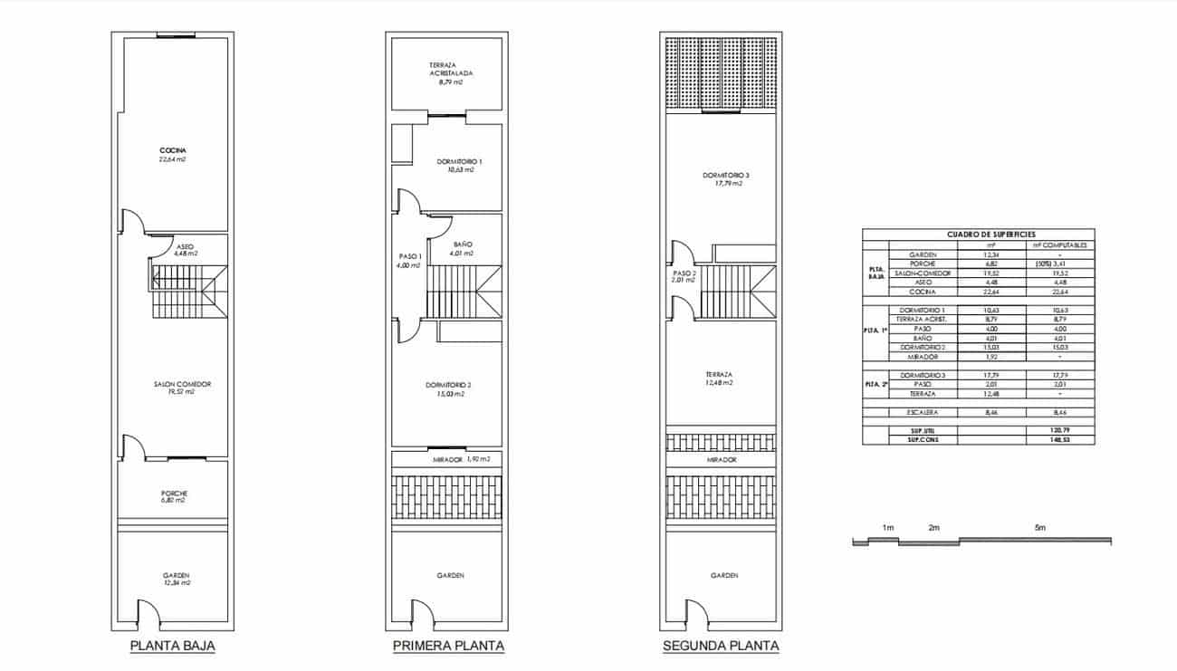 3 makuuhuone Omakotitalo myytävänä paikassa Torrevieja - 205 000 € (Ref: 9543872)