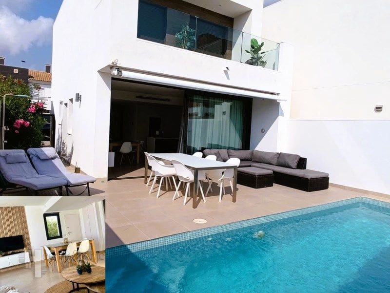 3 chambre Villa/Maison à vendre à Santiago de la Ribera avec piscine - 369 000 € (Ref: 9551920)