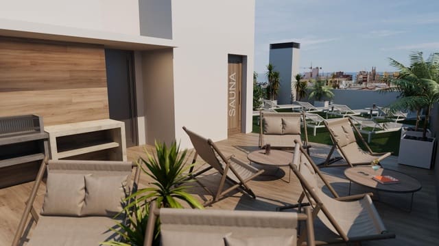 2 chambre Penthouse à vendre à Centro, Torrevieja avec piscine - 315 000 € (Ref: 9562088)