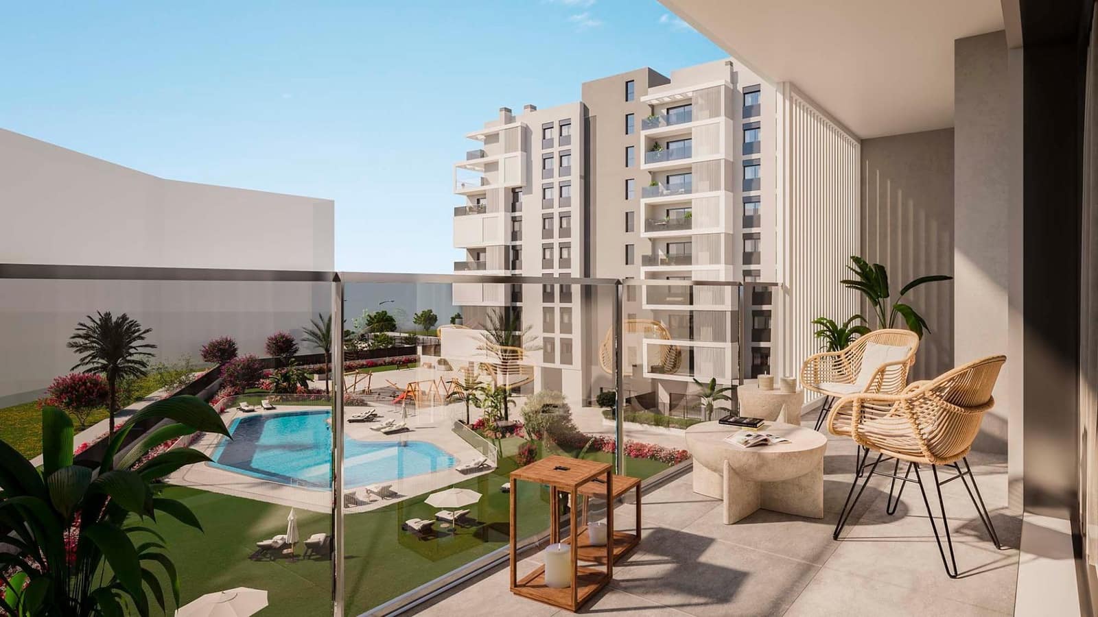 3 soveværelse Lejlighed til salg i Alicante by med swimmingpool - € 403.000 (Ref: 9574838)