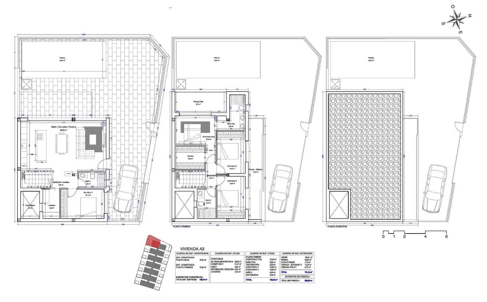4 makuuhuone Huvila myytävänä paikassa San Pedro del Pinatar mukana uima-altaan - 499 000 € (Ref: 9574844)