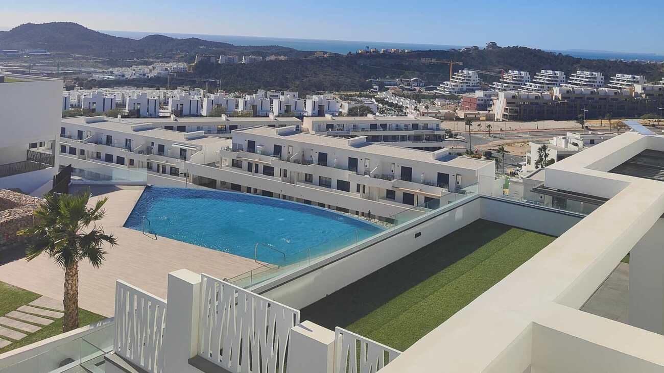 2 Zimmer Apartment zu verkaufen in La Villajoyosa / Vila Joiosa mit Pool - 426.500 € (Ref: 9599726)
