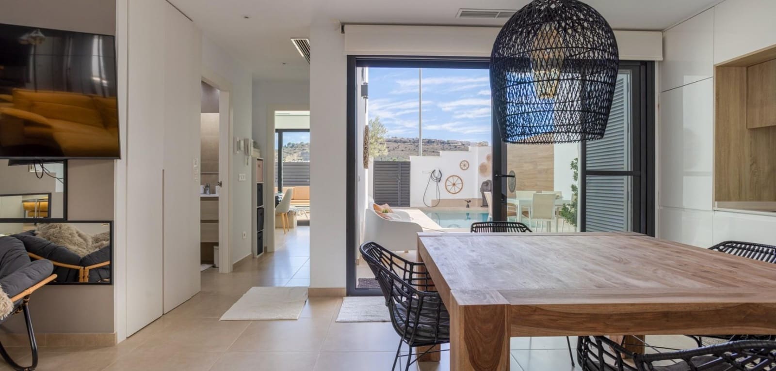 3 bedroom Terraced Villa for sale in Benijofar with pool - € 429,900 (Ref: 9611444)