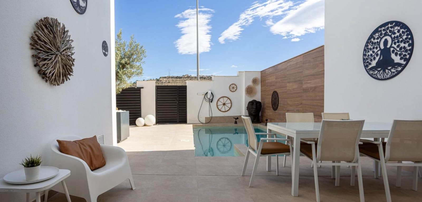 3 bedroom Terraced Villa for sale in Benijofar with pool - € 429,900 (Ref: 9611444)