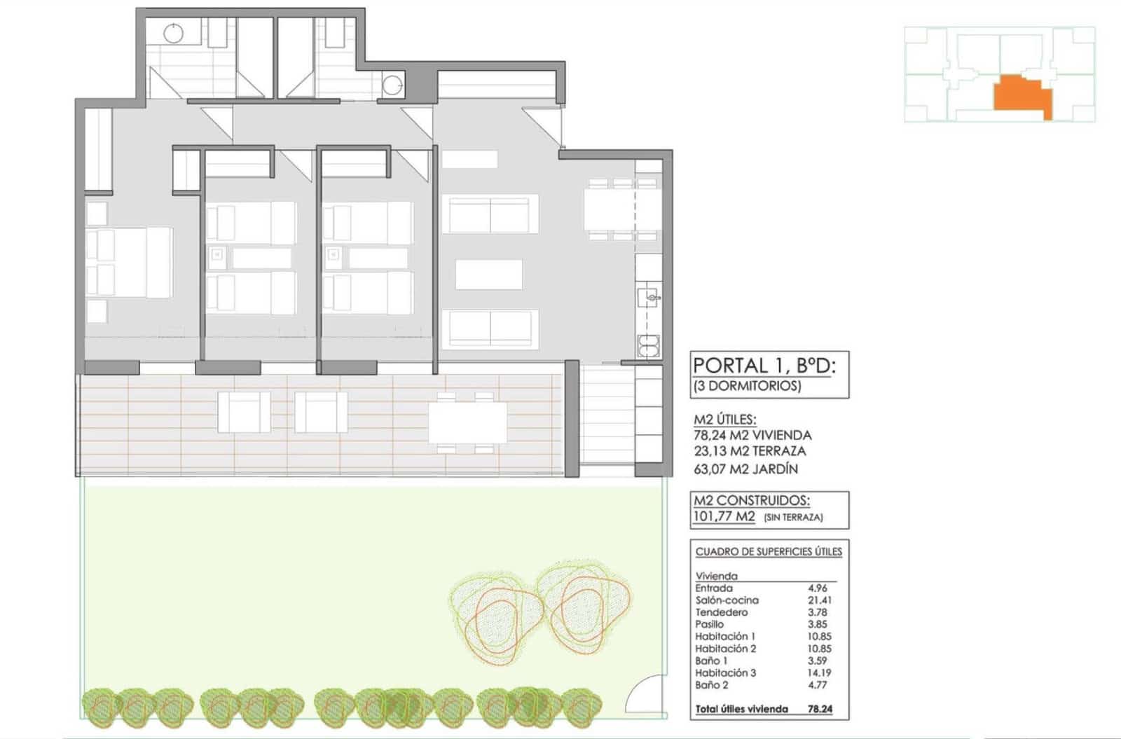 Apartamento de 3 habitaciones en Javea / Xàbia en venta con piscina - 485.000 € (Ref: 9619526)