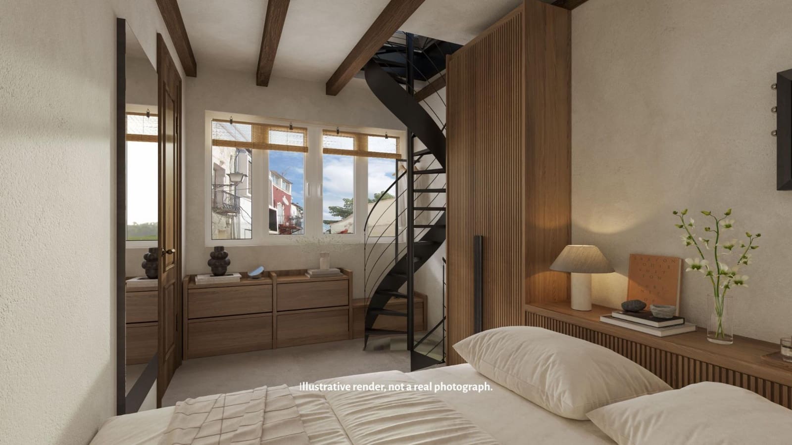 1 makuuhuone Huoneisto myytävänä paikassa Alicante kaupunki - 199 000 € (Ref: 9621859)