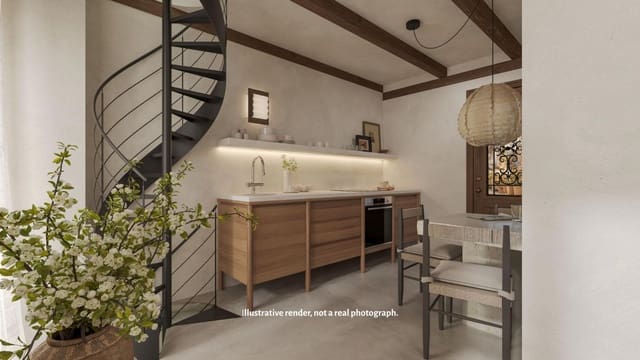 1 makuuhuone Huoneisto myytävänä paikassa Mercado, Alicante kaupunki - 199 000 € (Ref: 9621859)